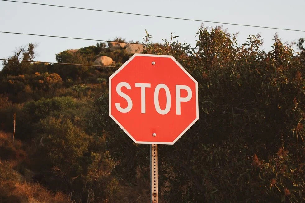 stop sign
