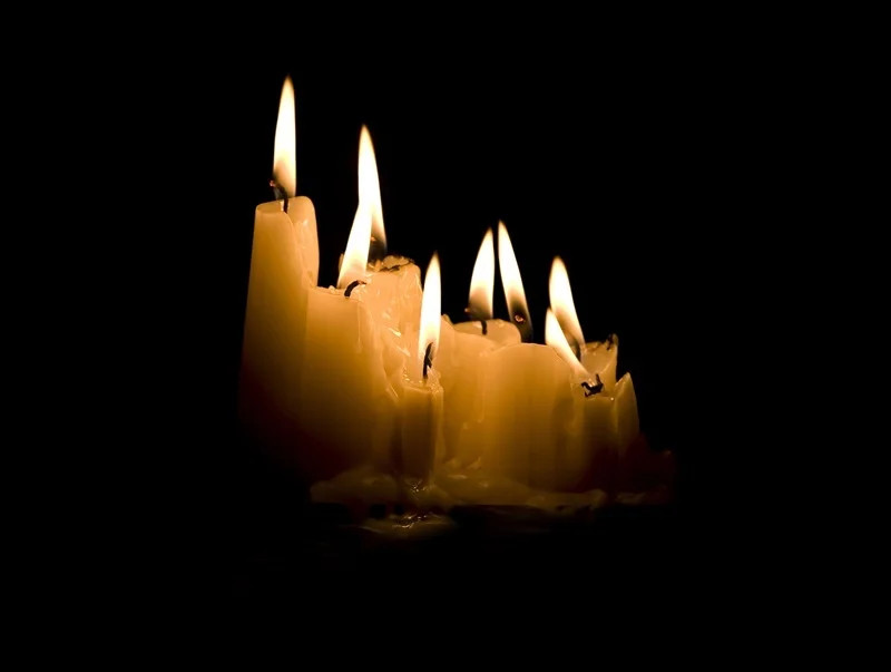 mourning candles