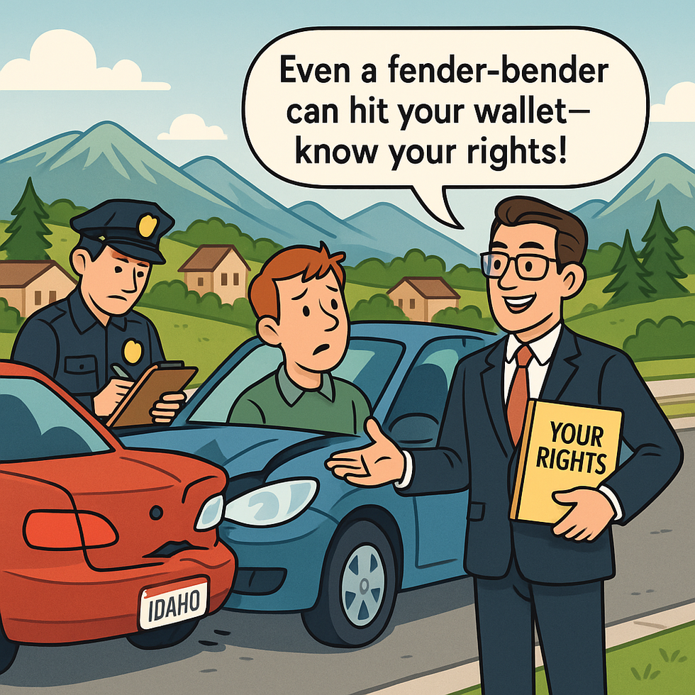 minor accident still need an attorney