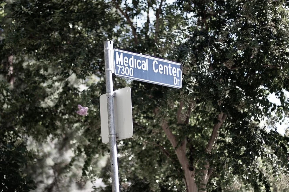 medical center sign