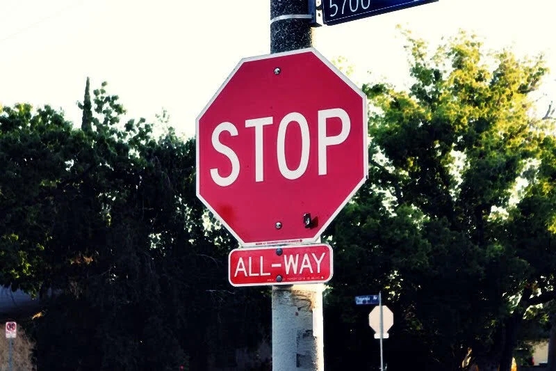 stop sign