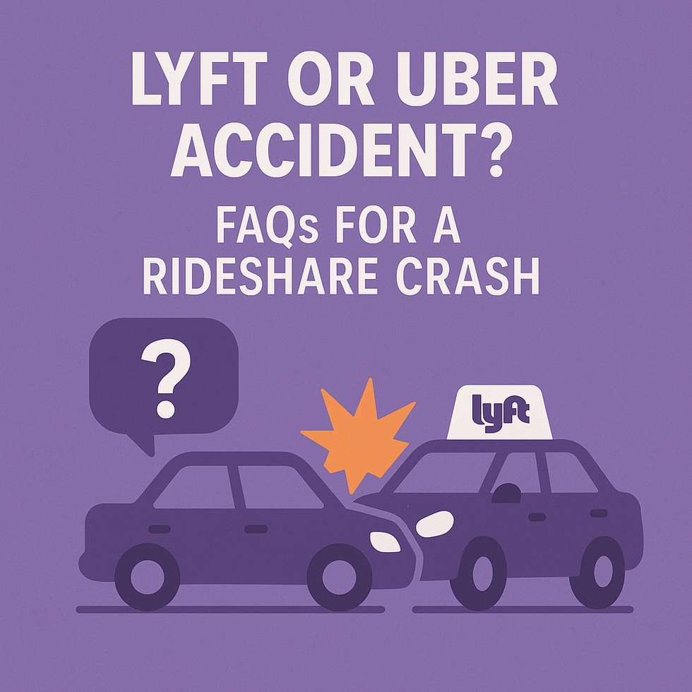 uber lyft rideshare crash