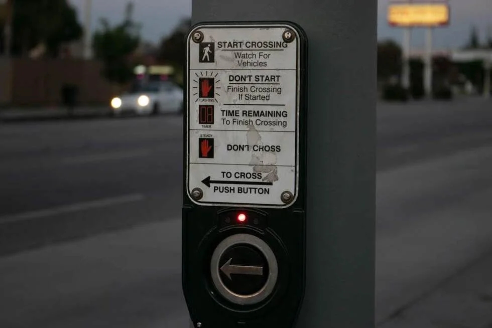 pedestrian crossing button